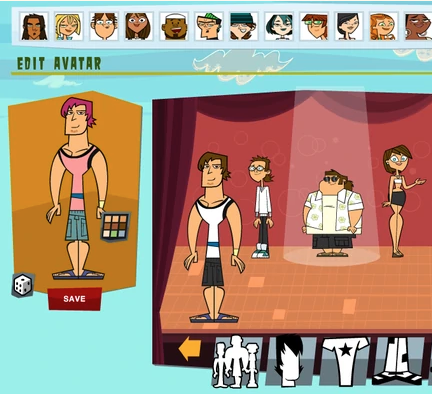 Total Drama Avatar Builder